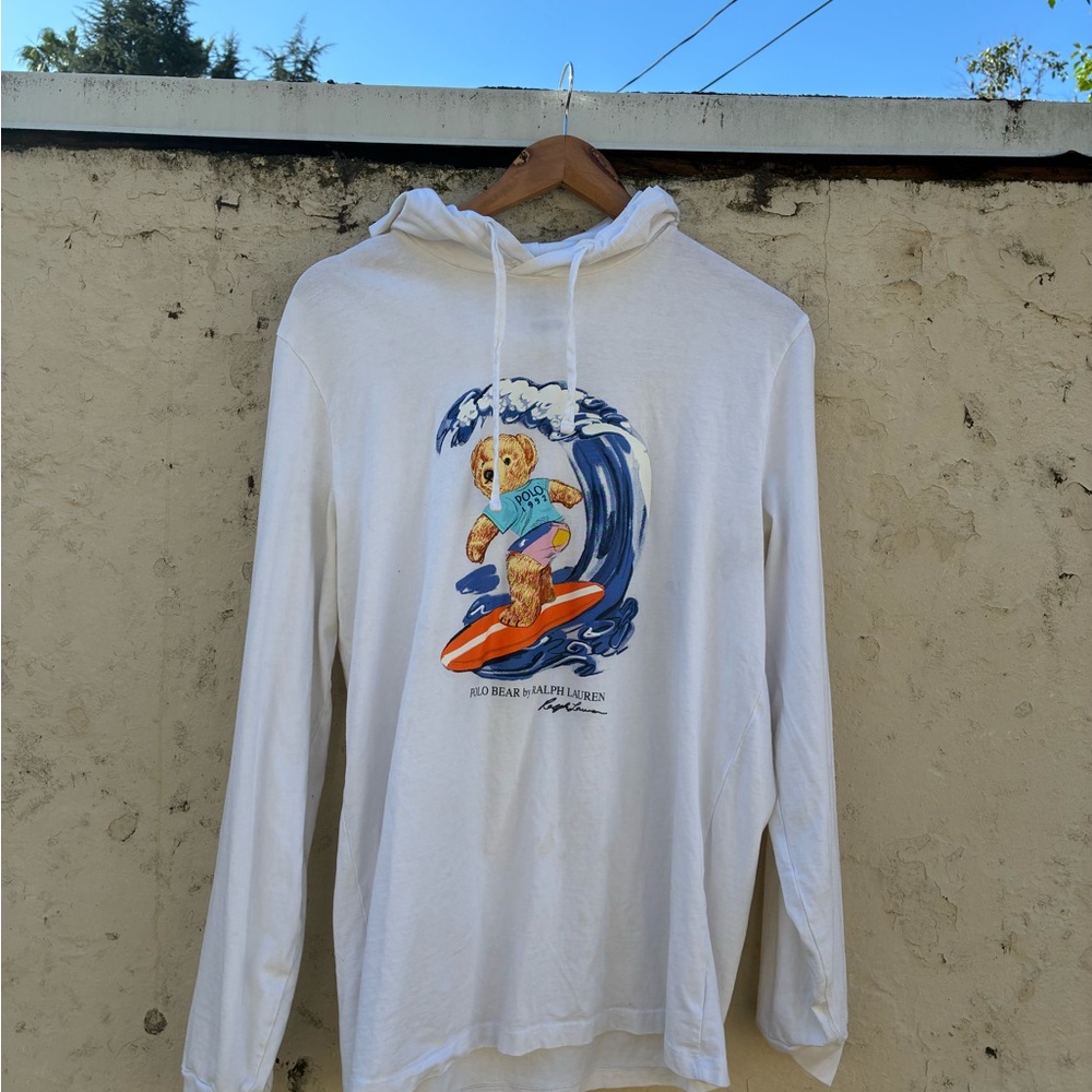RARE Polo Ralph Lauren Polo Bear Long Sleeved Shirt